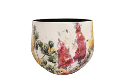 ohgreen Pot floral white d28 h25