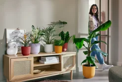 ohgreen Pot jazz rond 19cm amber geel