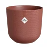 ohgreen Pot jazz rond 16cm toscaans rood