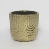 ohgreen Pot plating gold 14x13cm