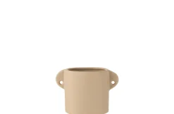 ohgreen Pot renaissance keramiek beige (16.5x8.5x11.5cm)