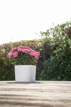 ohgreen Pot Respect met reservoir 30x30h27 wit