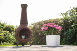 ohgreen Pot Respect met reservoir40x40h30 wit