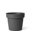 ohgreen Pot rond happy 25 cm antraciet