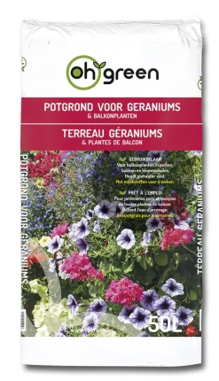 ohgreen Potgrond voor geraniums 50 liter