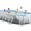 ohgreen Prism frame oval pool set 503x274x122cm