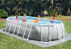 ohgreen Prism frame oval pool set 503x274x122cm