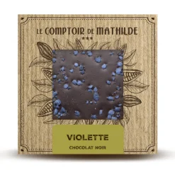 ohgreen Pure chocolade met viooltje