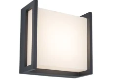 ohgreen Qubo wandlamp donkergrijs led 9.5w
