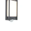 ohgreen Qubo wandlamp security licht met sensor donkergrijs led 14w