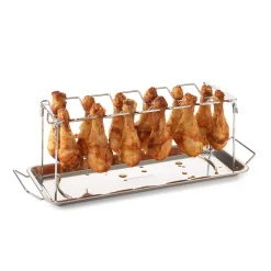 ohgreen Rek voor 12 drumsticks uit rvs 37,5x15,5x2cm