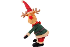 ohgreen Rendier singing and twirking rood groen