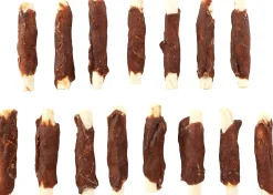 ohgreen R'hide stokjes omwikkeld met konijn 7/8mm 6cm 15st 100gr