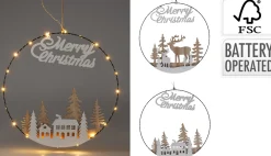 ohgreen Ring 40cm met led wit