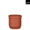 ohgreen Riva pot rond terra - h15xd17cm