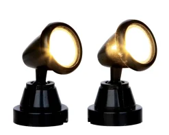 ohgreen Ronde spot, set van 2, zonder batterijen (4,5v)