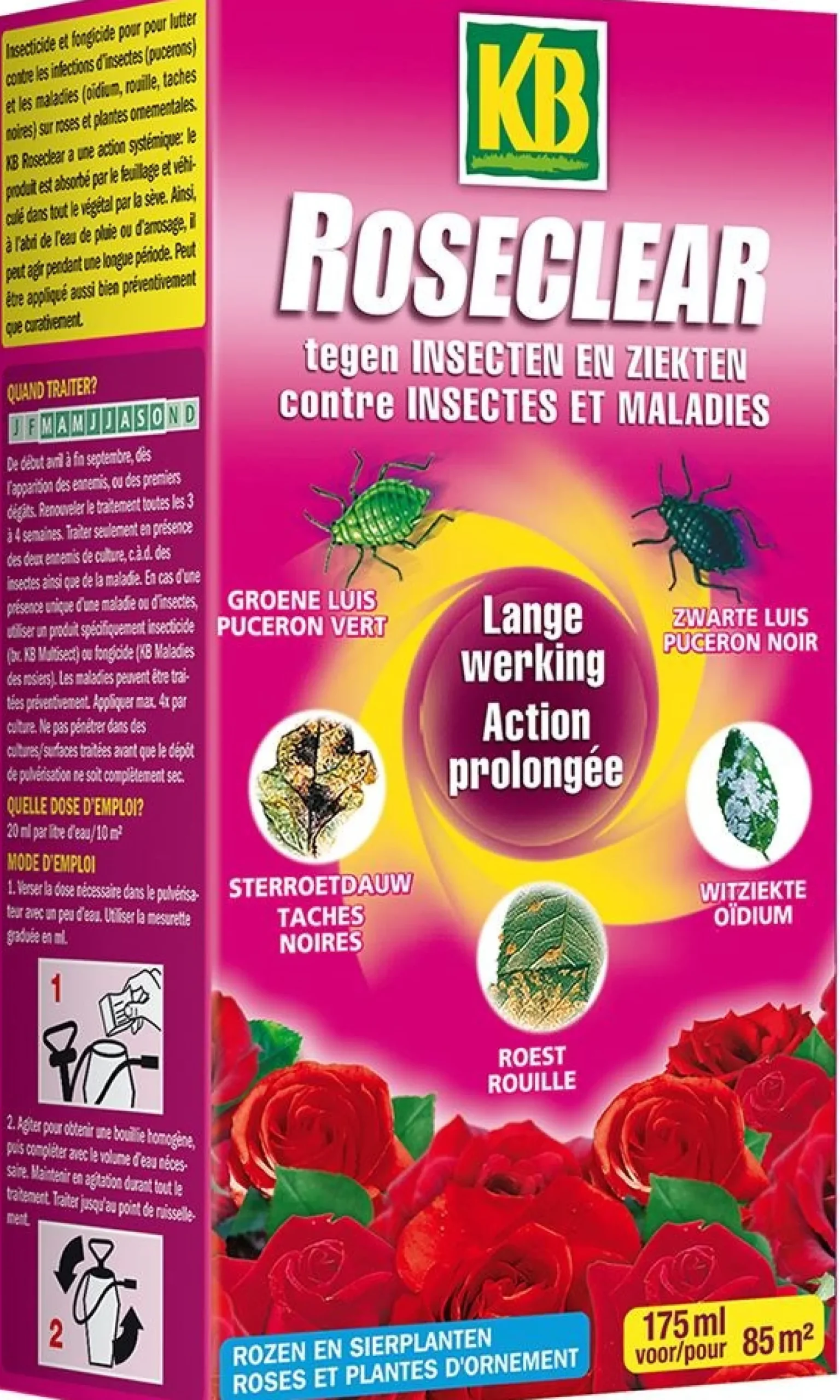 ohgreen Roseclear tegen insecten en ziekten
