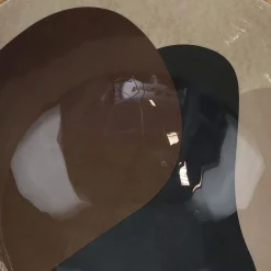 ohgreen Schaal organische hout beigebeige 30x30x12cm