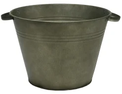 ohgreen Schaal zink vintage groen d31h21