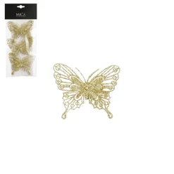 ohgreen Set van 3 clips vlinder