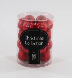 ohgreen Set van 24 kerstballen