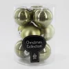 ohgreen Set van 9 kerstballen