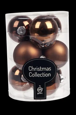 ohgreen Set van 9 kerstballen