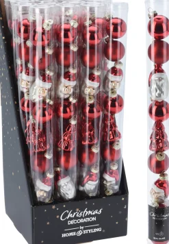 ohgreen Set van 9 kerstballen