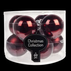 ohgreen Set van 8 kerstballen