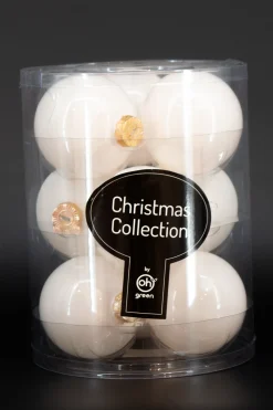 ohgreen Set van 9 kerstballen