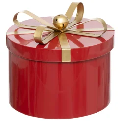 ohgreen Set van 3 ronde metalen dozen