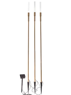 ohgreen Set van 3 solarlampen Ronda (tuinstekers)