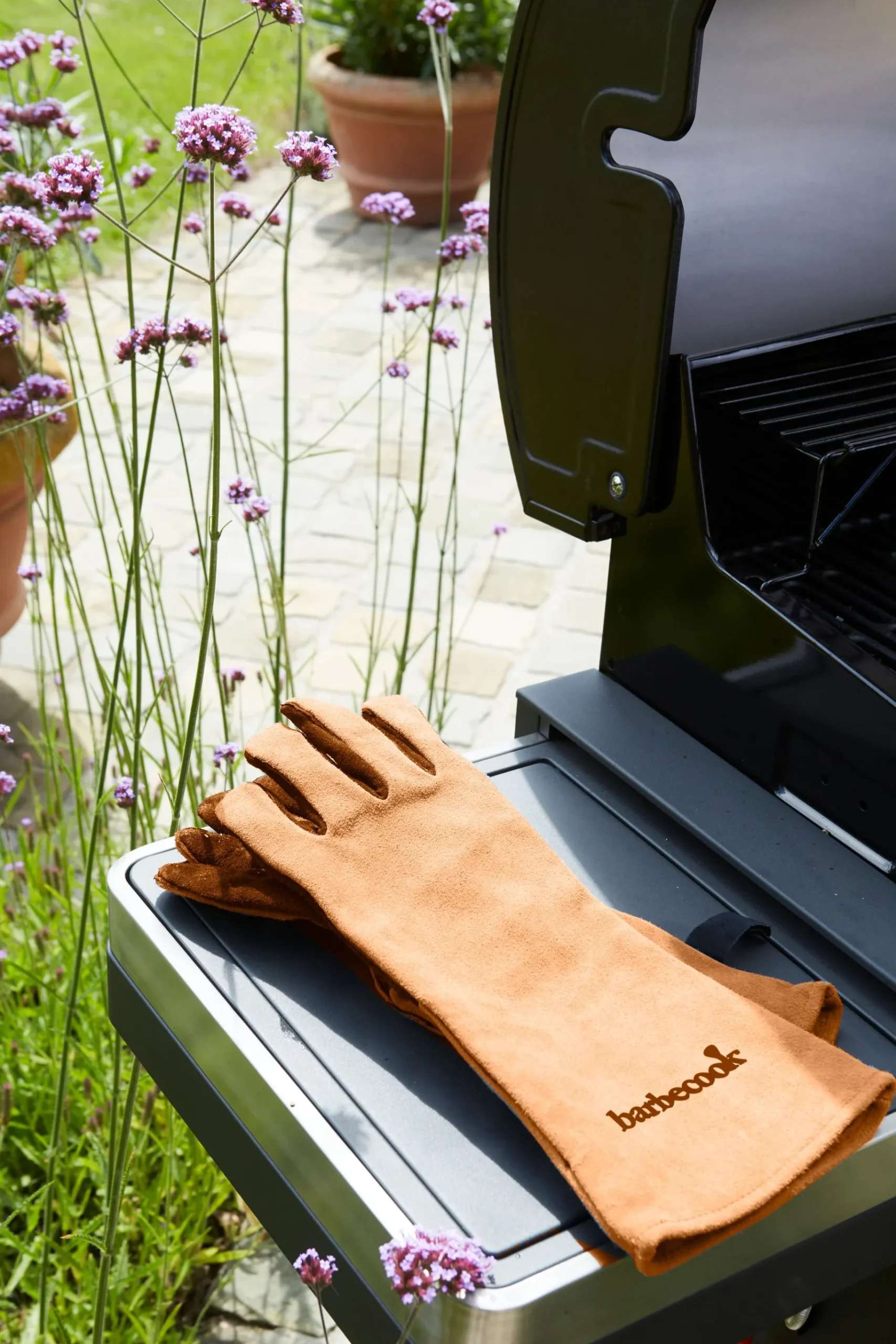 ohgreen Set van 2 zacht lederen handschoenen