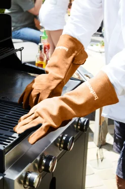 ohgreen Set van 2 zacht lederen handschoenen