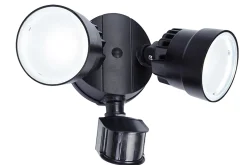 ohgreen Shrimp wandlamp security licht met sensor zwart led 12w