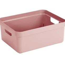 ohgreen Sigma home opbergbox 24l roze