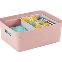 ohgreen Sigma home opbergbox 24l roze