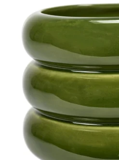 ohgreen Sixties Sierpot l 14,5x14,5x12,5 groen