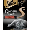 ohgreen Snacks voor katten |sheba creamy snack 4x12g rund