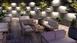 ohgreen Sofa 3-zit Salvatore in teak en weaving rope (links)