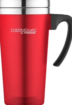 ohgreen Soft touch travel mug rood 420ml
