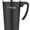 ohgreen Soft touch travel mug zwart 420ml