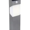ohgreen Solstel solar tuinpaal met sensor roestvrij staal led 2.3w