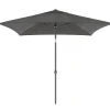 ohgreen Staparasol miami 200x200 antraciet- donkergrijs