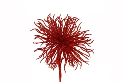 ohgreen Stekelbal op steel kerstrood