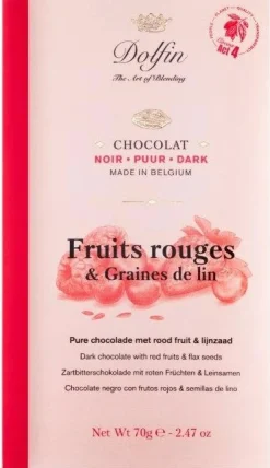 ohgreen Tablet fondant rode bessen/lijnzaad