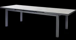 ohgreen Tafel Albin 220-280x100cm antraciet/keramiek