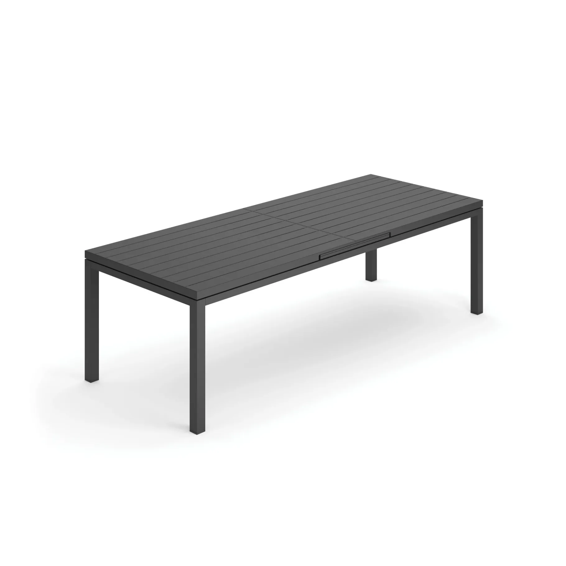ohgreen Tafel Albin 256-320x100cm charcoal/aluminium