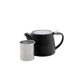 ohgreen THEEPOT+INFUSER ZWART 500ML