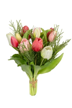 ohgreen Tulpenbundel/gras roze mix